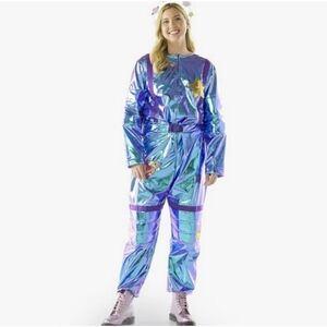 Pottery Barn Adult Light Up Cosmic Sparkle Astronaut Costume